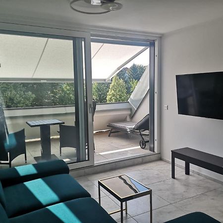 Lotusbluete Appartement In Heviz Mit Tiefgarage Und Panoramaterrasse Exterior photo